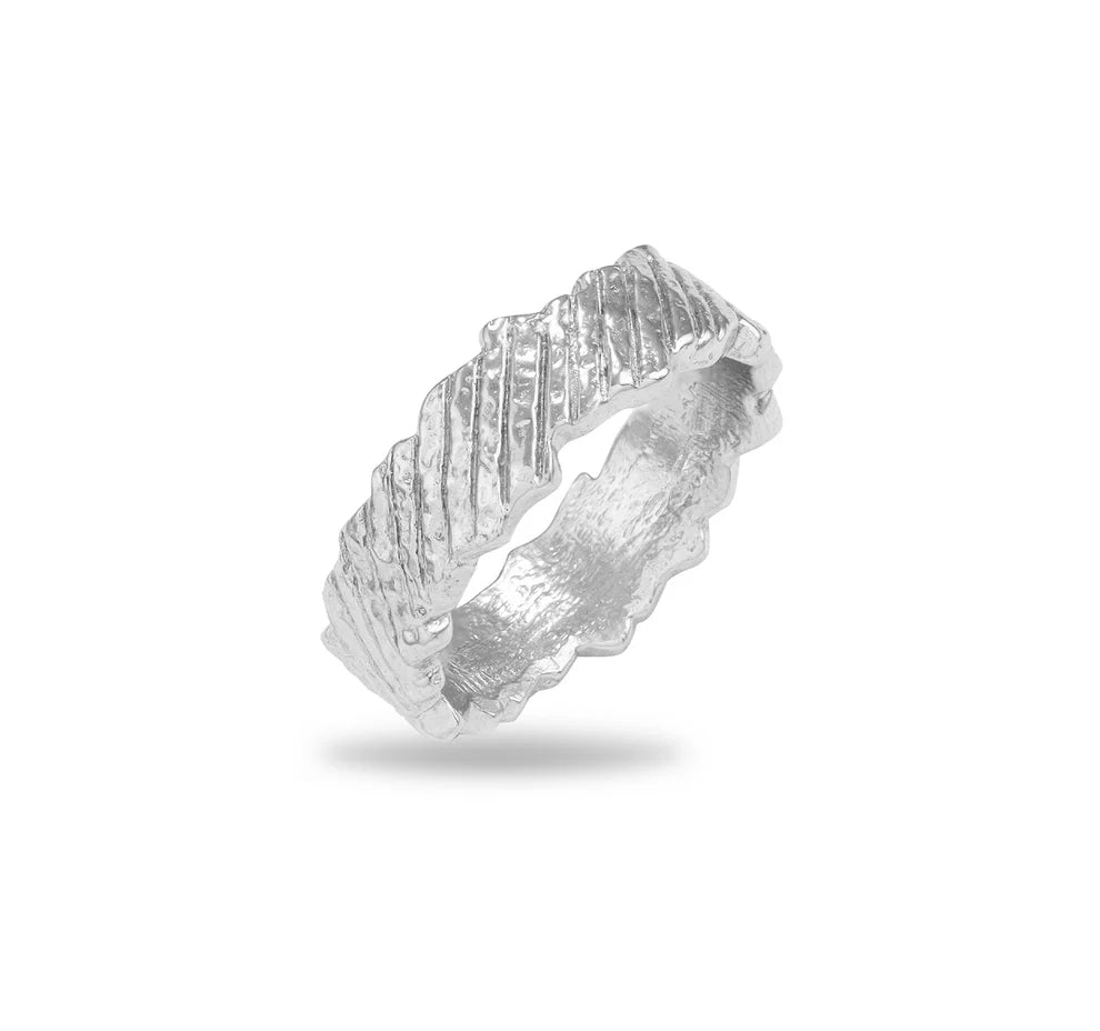 Silver Bite Ring