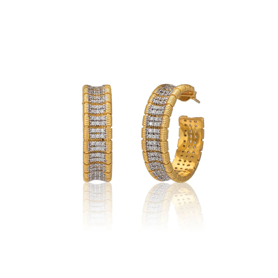 Statement Stepped Hoops