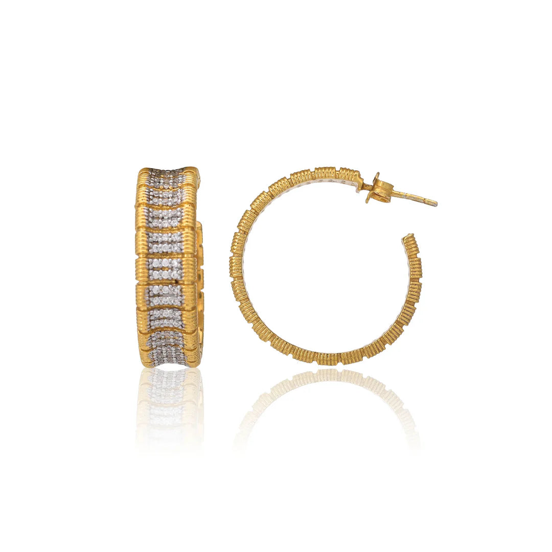 Statement Stepped Hoops