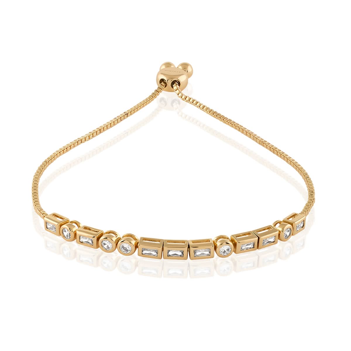Summer Crystal Bolo Bracelet