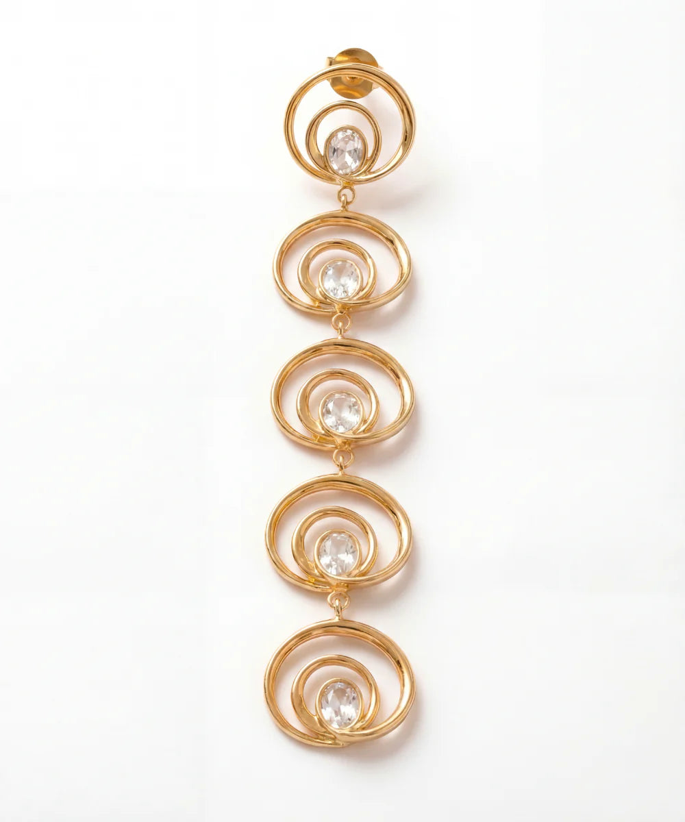 Wave Long Earrings