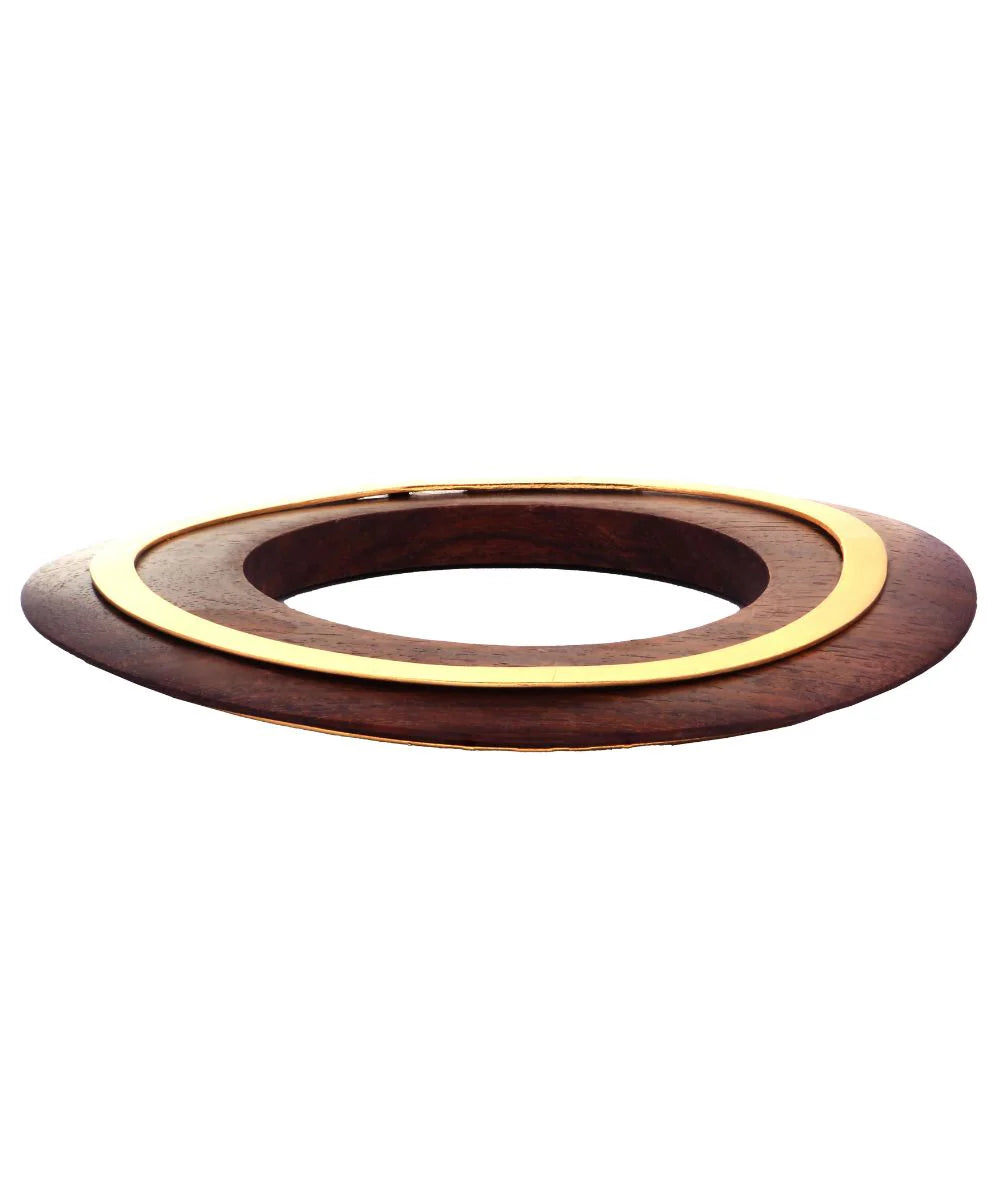 KAREENA KAPOOR - Wooden Disc Bangle
