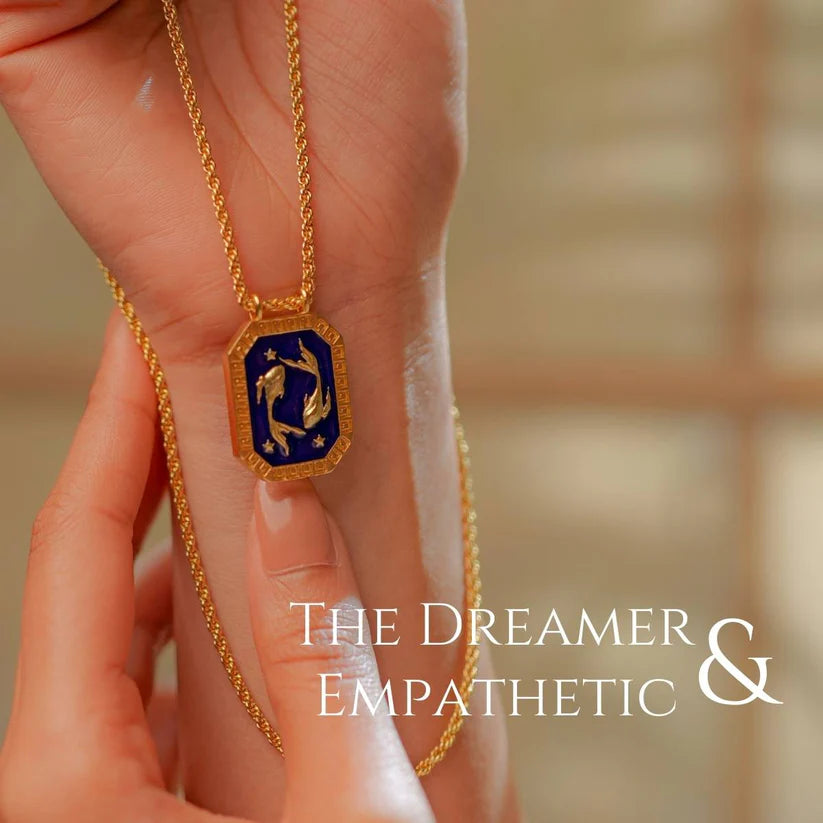 Zodiac Star Child Sign Necklace