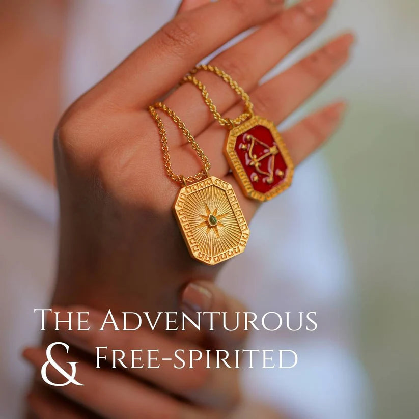 Zodiac Star Child Sign Necklace