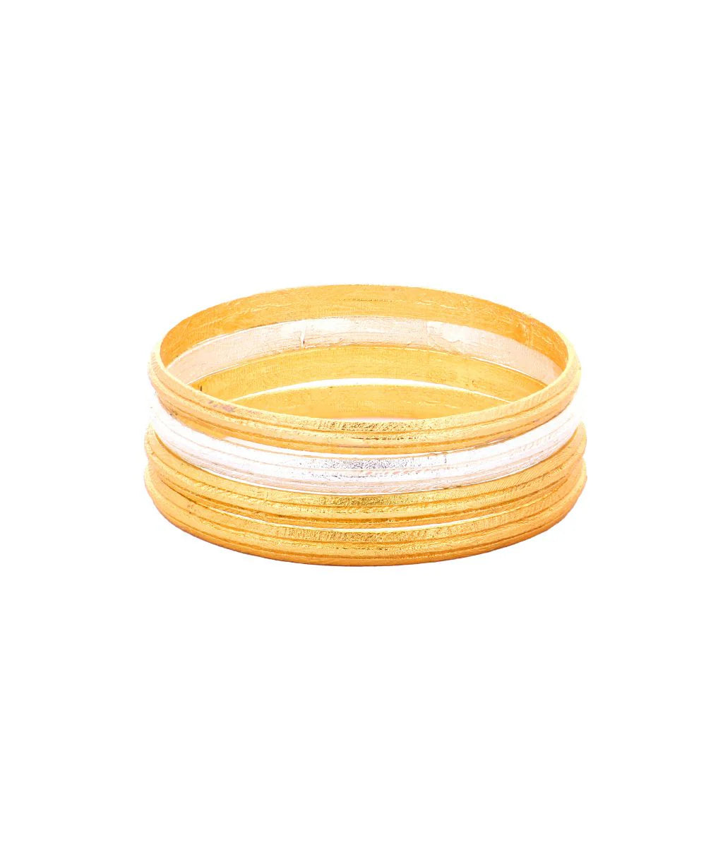 TEXTURE BANGLE STACK