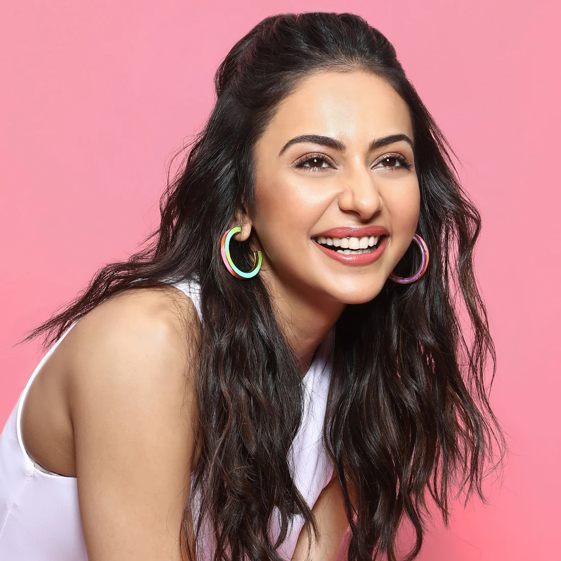RAKUL PREET SINGH IN CIRCE HOOPS - MEDIUM