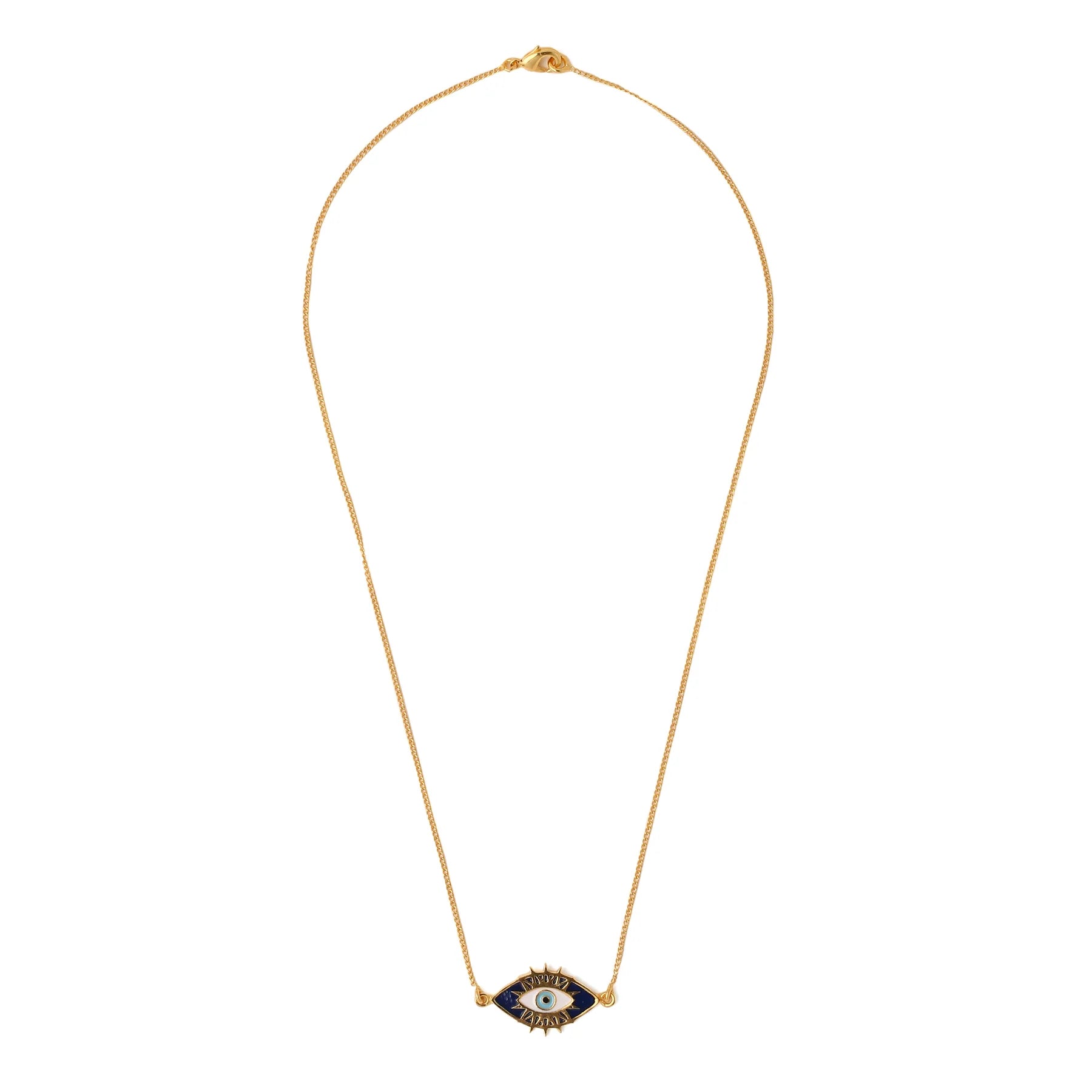 EVIL EYE NECK CHAIN - GOLD