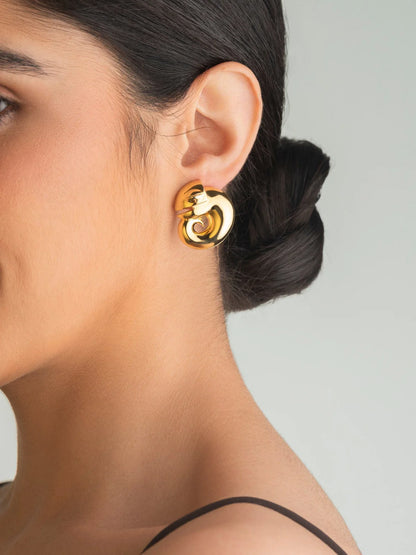 Mini Chameleon Earrings