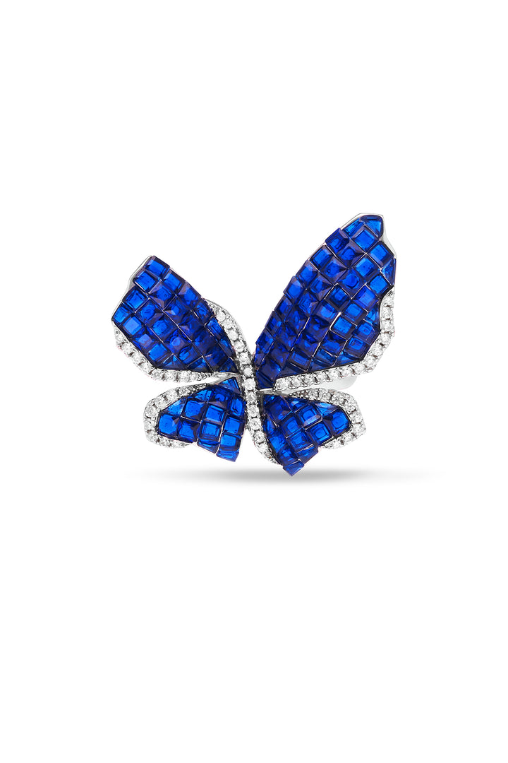 MORPHO BUTTERFLY RING