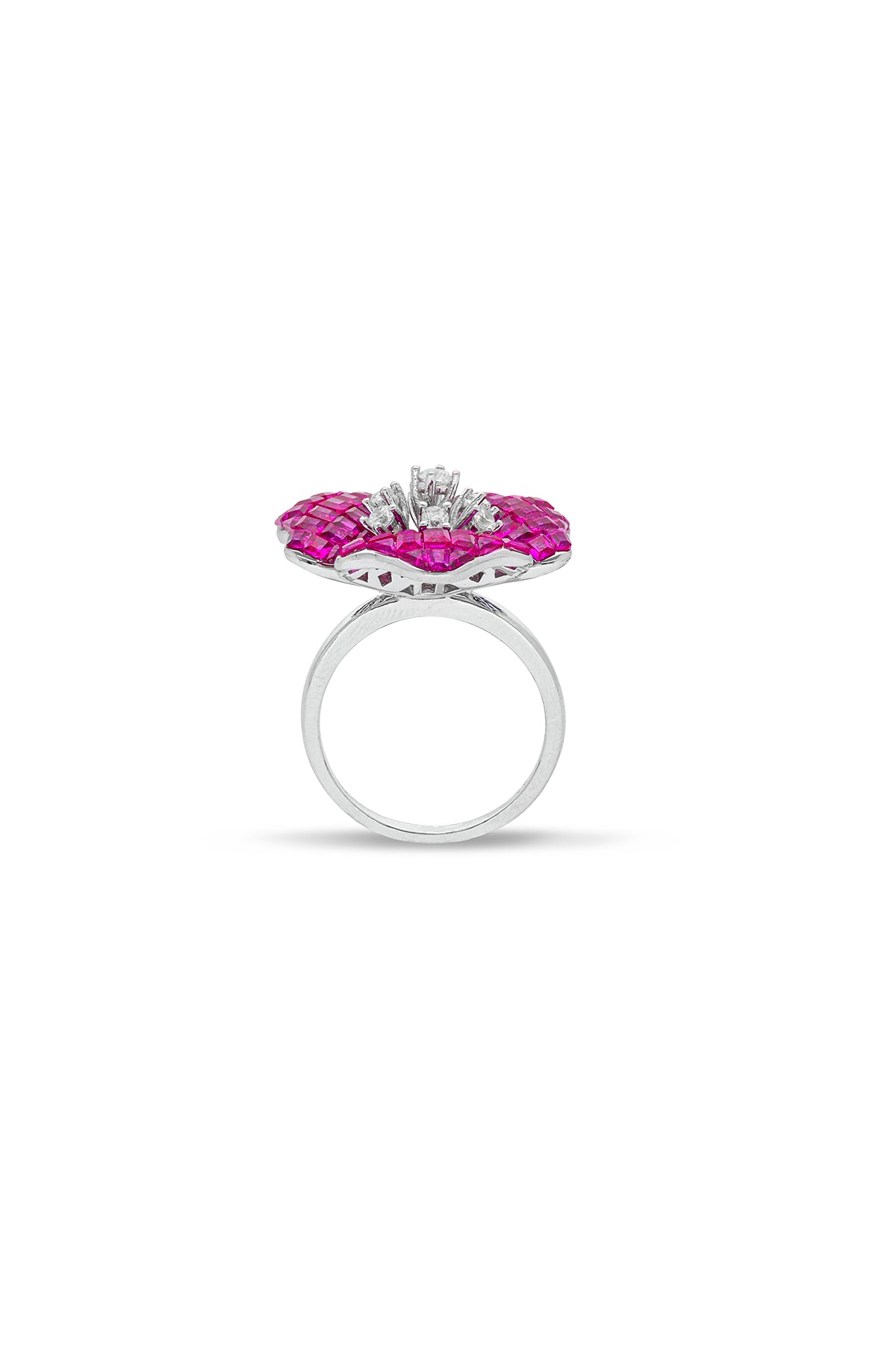 MYSTICAL PETAL  CASCADE RING