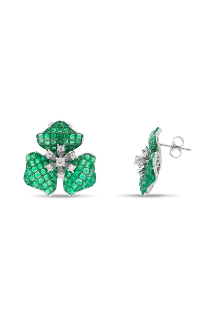 EHTEREAL TRILLIUM BLOSSOM EARRINGS