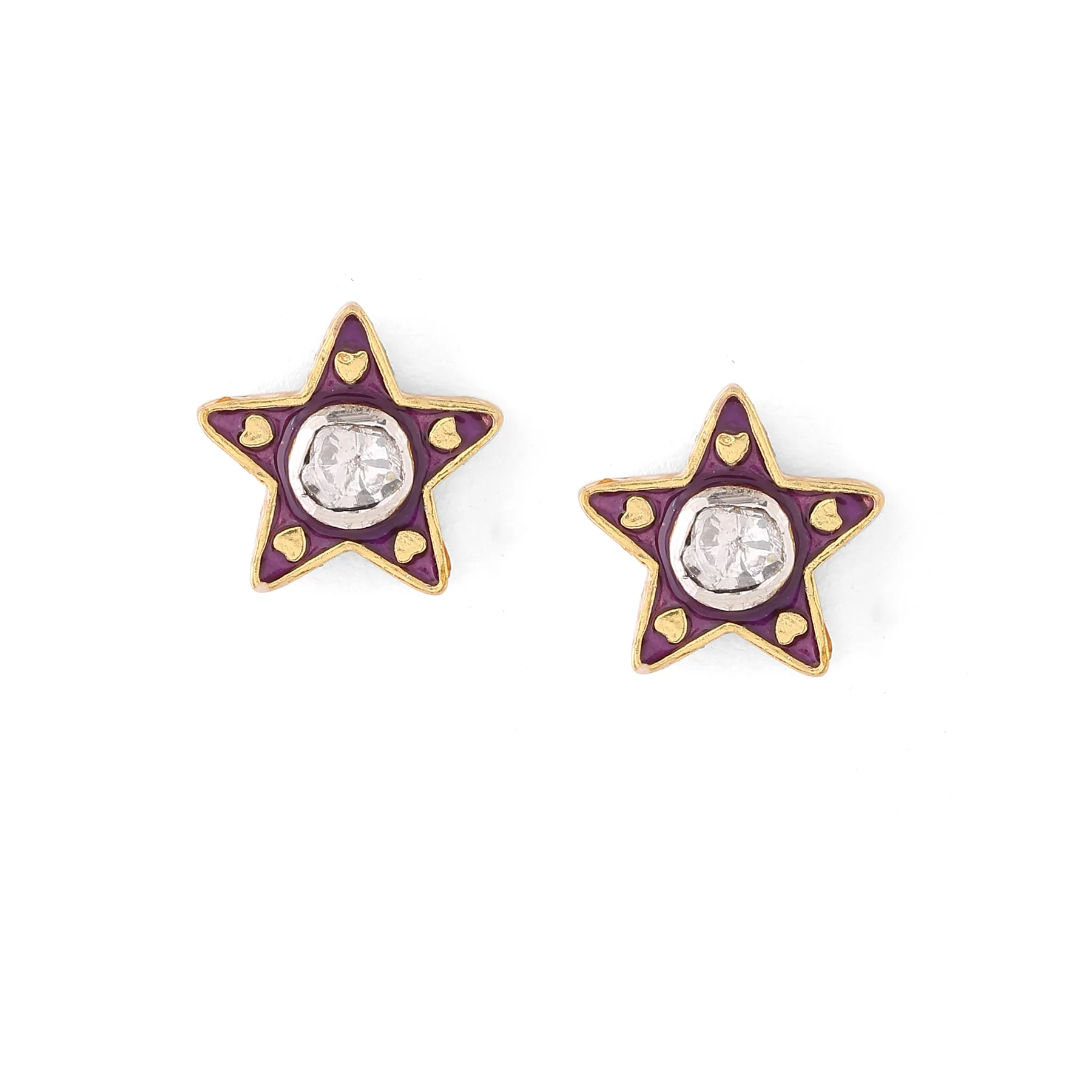 TARA POLKI STUDS