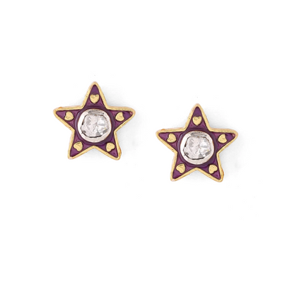 TARA POLKI STUDS