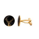 Load image into Gallery viewer, THE BARASINGHA CUFFLINK
