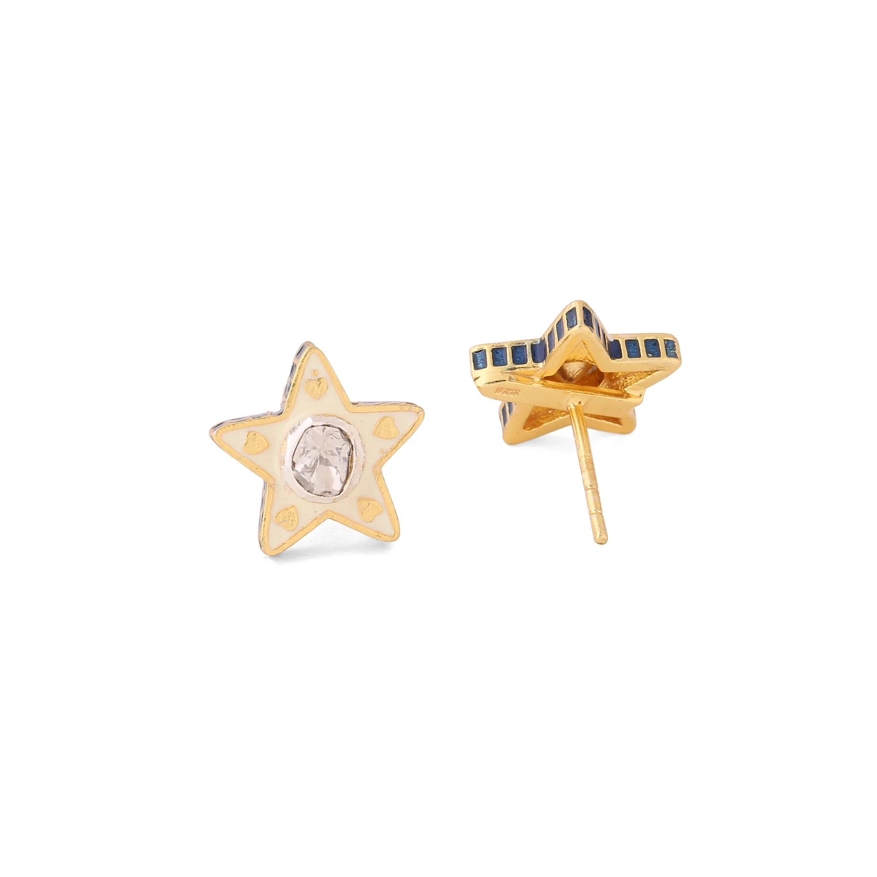 TARA POLKI STUDS