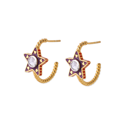 TARA HOOP EARRINGS
