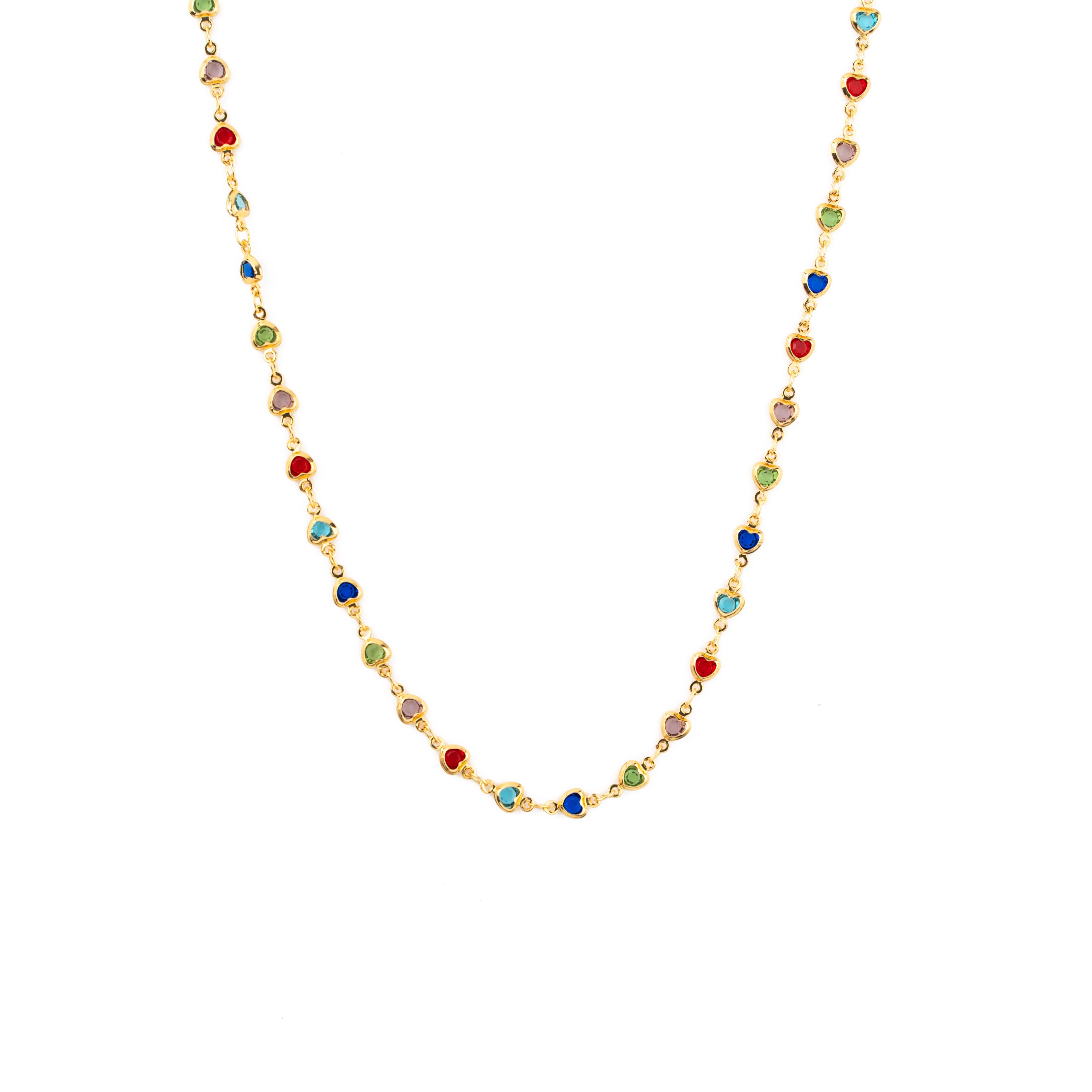 Heart float chain