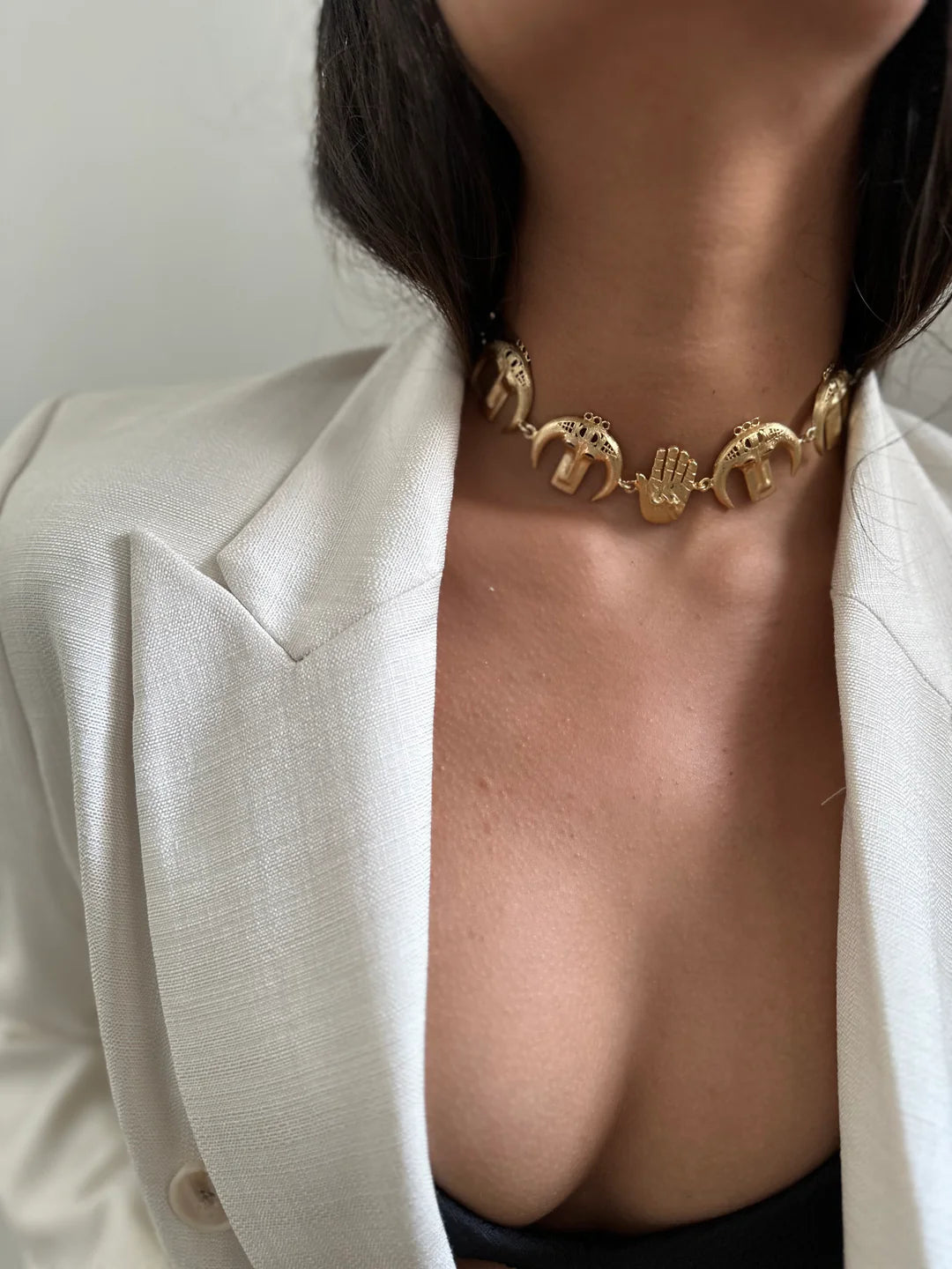 Afro Choker Necklace
