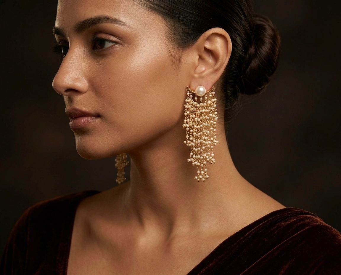 Pearl shoulder duster