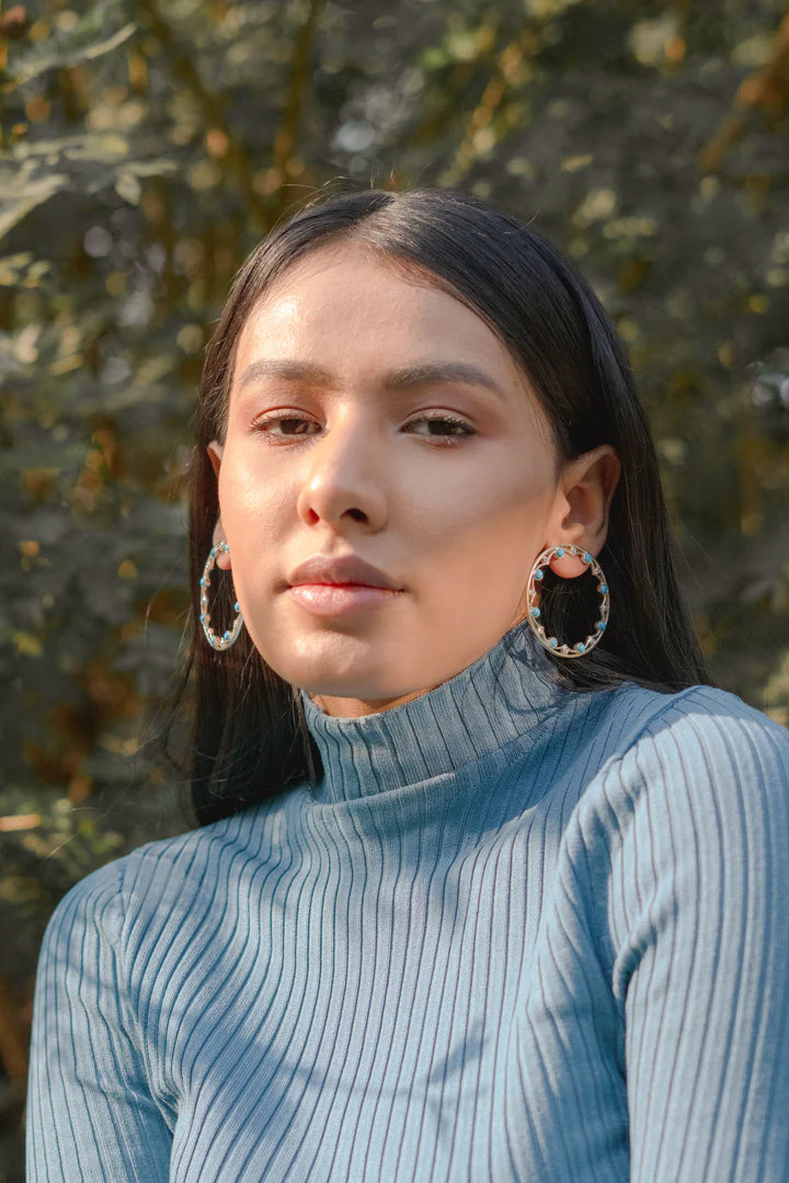 Akira Turquoise Earrings