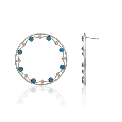 Akira Turquoise Earrings