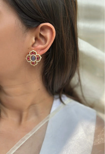 Anokhi Earrings (Ruby)