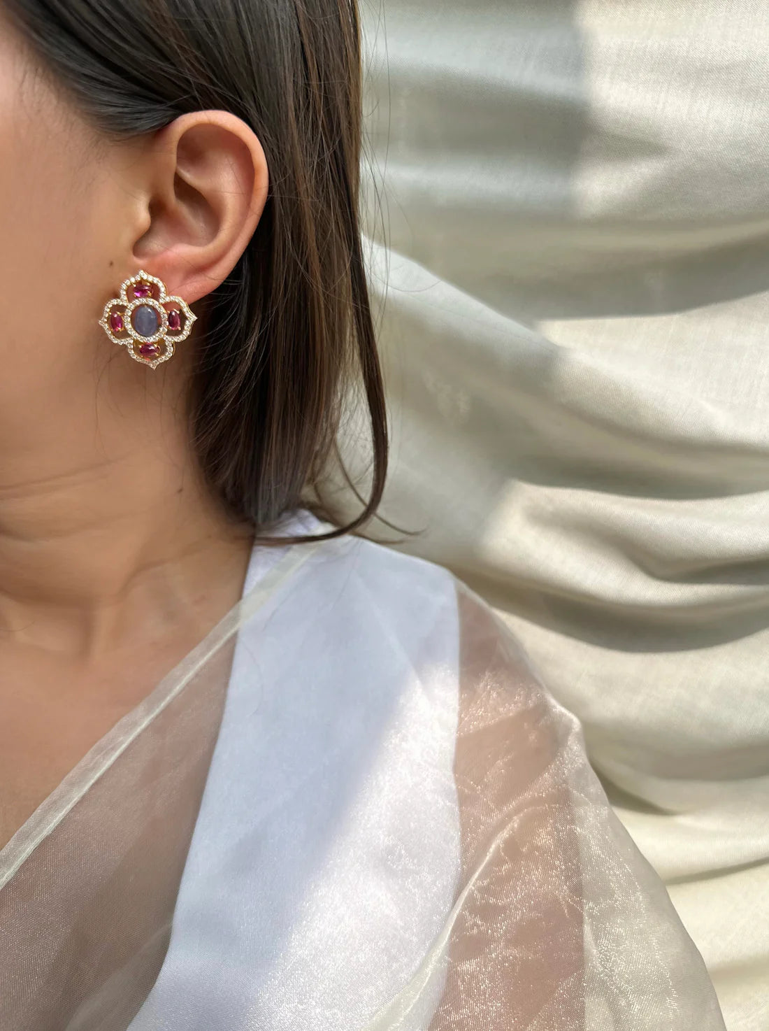 Anokhi Earrings (Ruby)