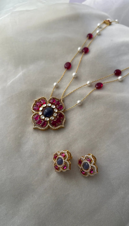 Anokhi Earrings (Ruby)