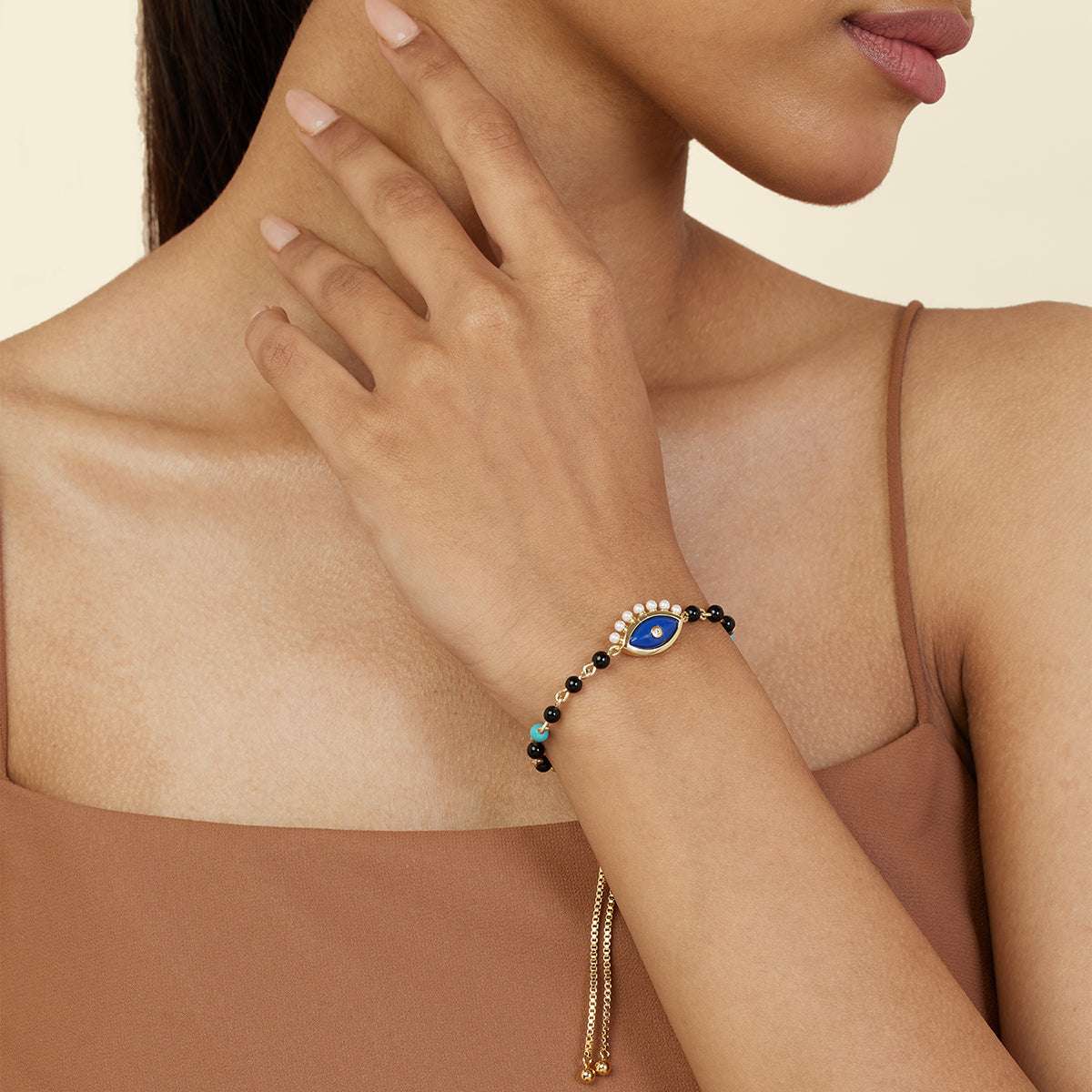 Turquoise Eye Bracelet