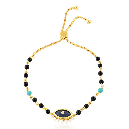 Turquoise Eye Bracelet