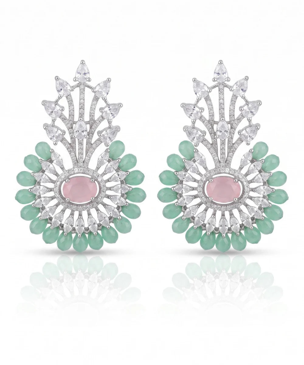 Bageecha Diamond Pink and Mint Green Tops