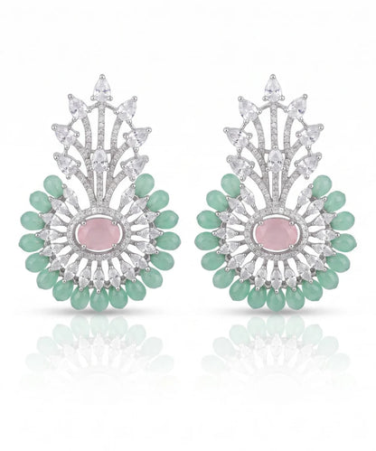 Bageecha Diamond Pink and Mint Green Tops