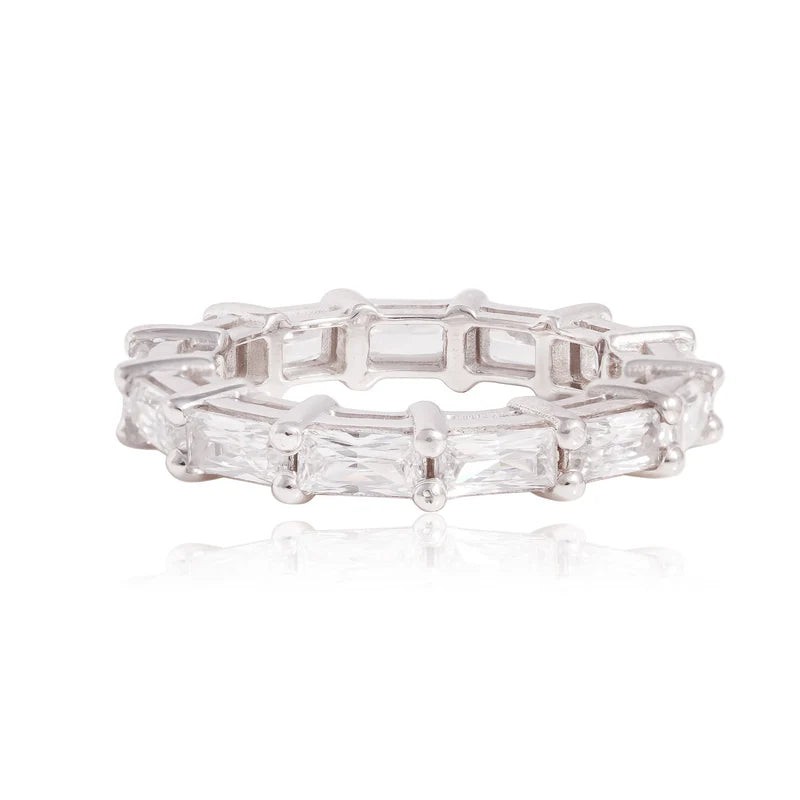 Baguette Cut Eternity Ring