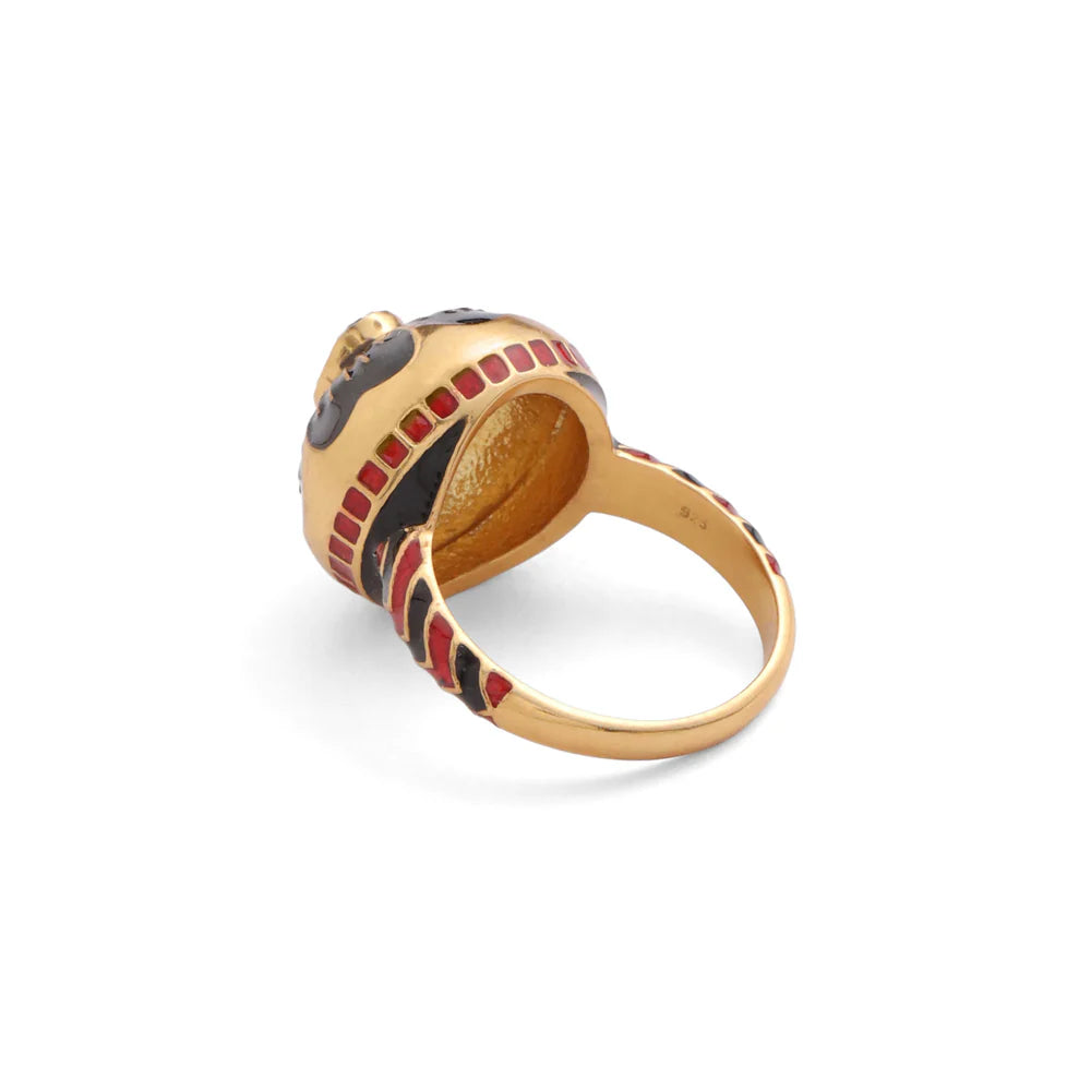 Barn Red & Charcoal Palermo Dream Ring
