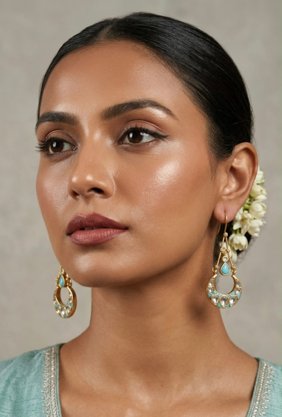 Blue Turquoise dangler