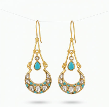 Blue Turquoise dangler