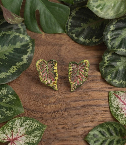 CALADIUM EARRING