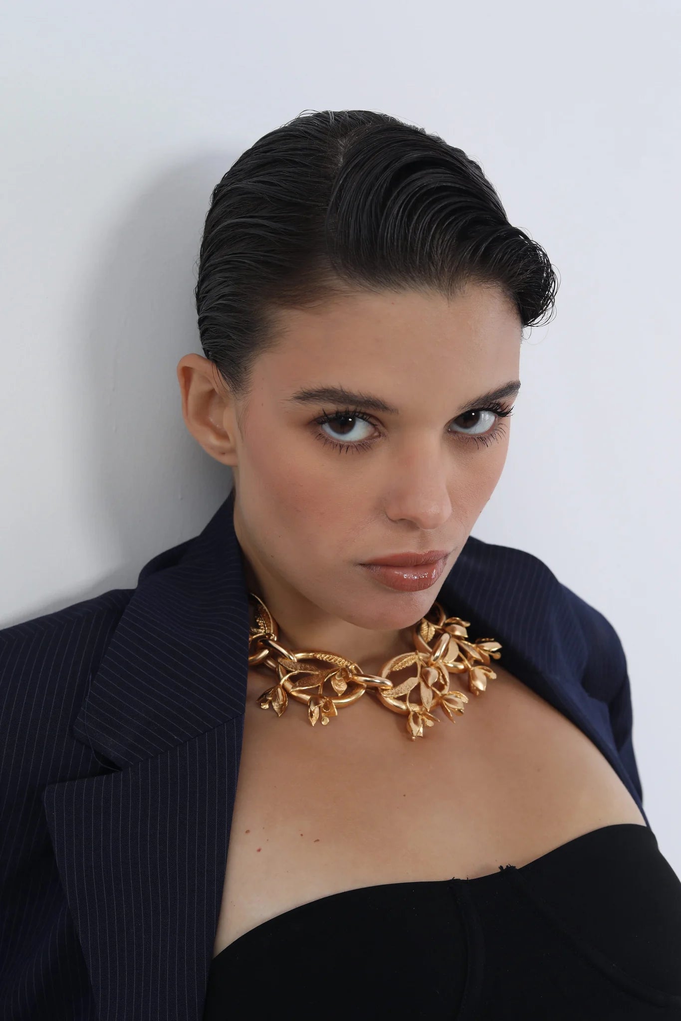 Camelia Link Necklace