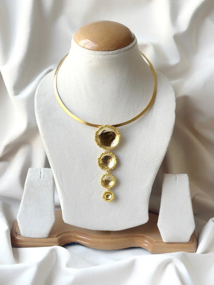 Cascade Neckpiece Gold