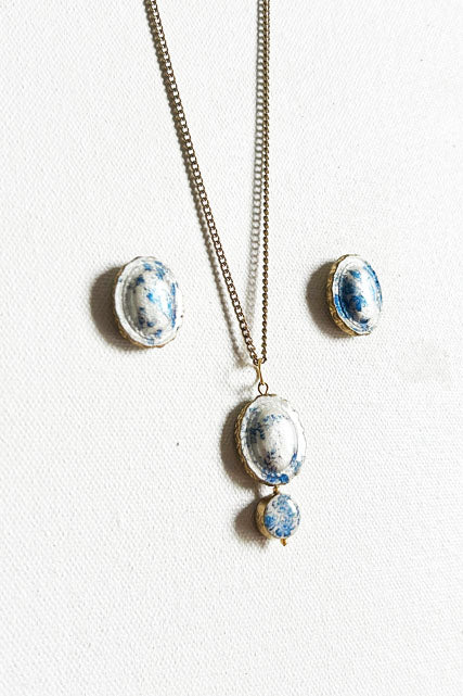Cerulean Pendant Set