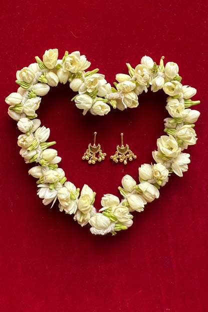 Chandra Bugadi Earrings (Pierced) 18k Gold Plated