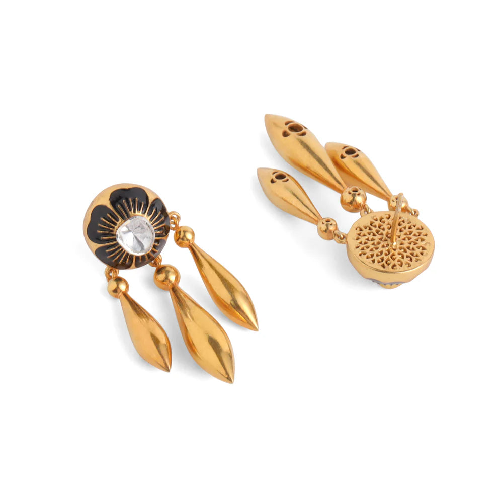 Charcoal Palermo Dream Earrings