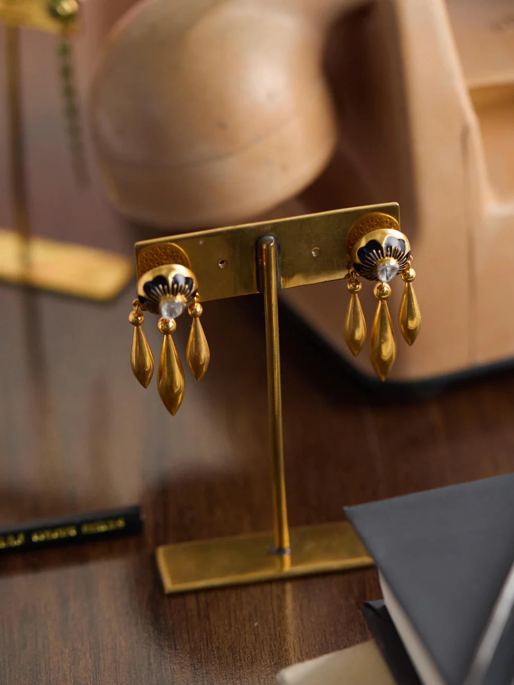 Charcoal Palermo Dream Earrings