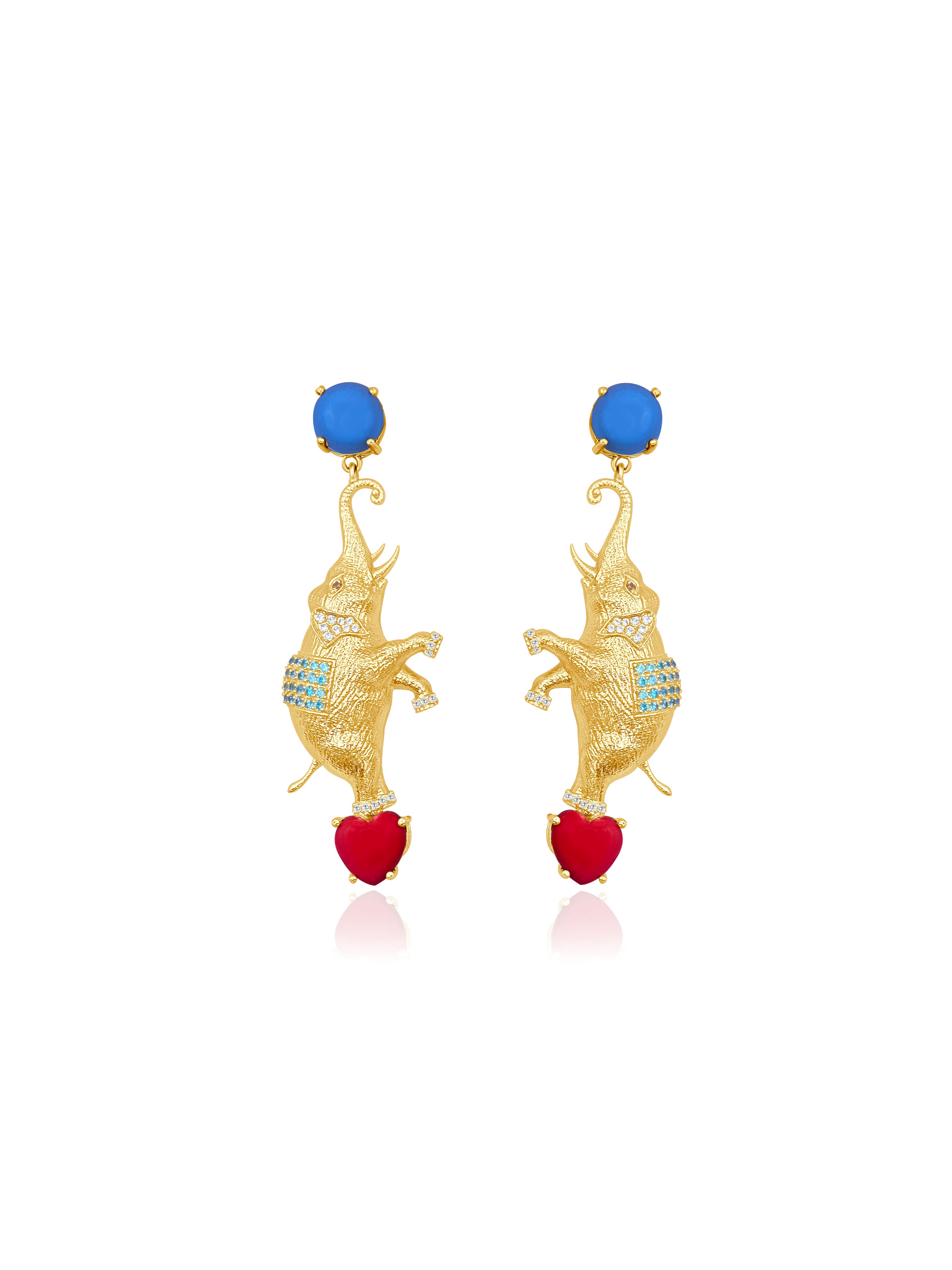 Circus Elephant Earrings