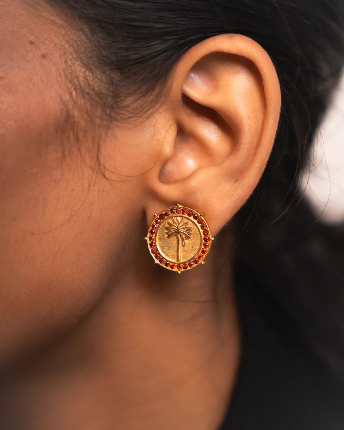 Classic Banana Plant Studs