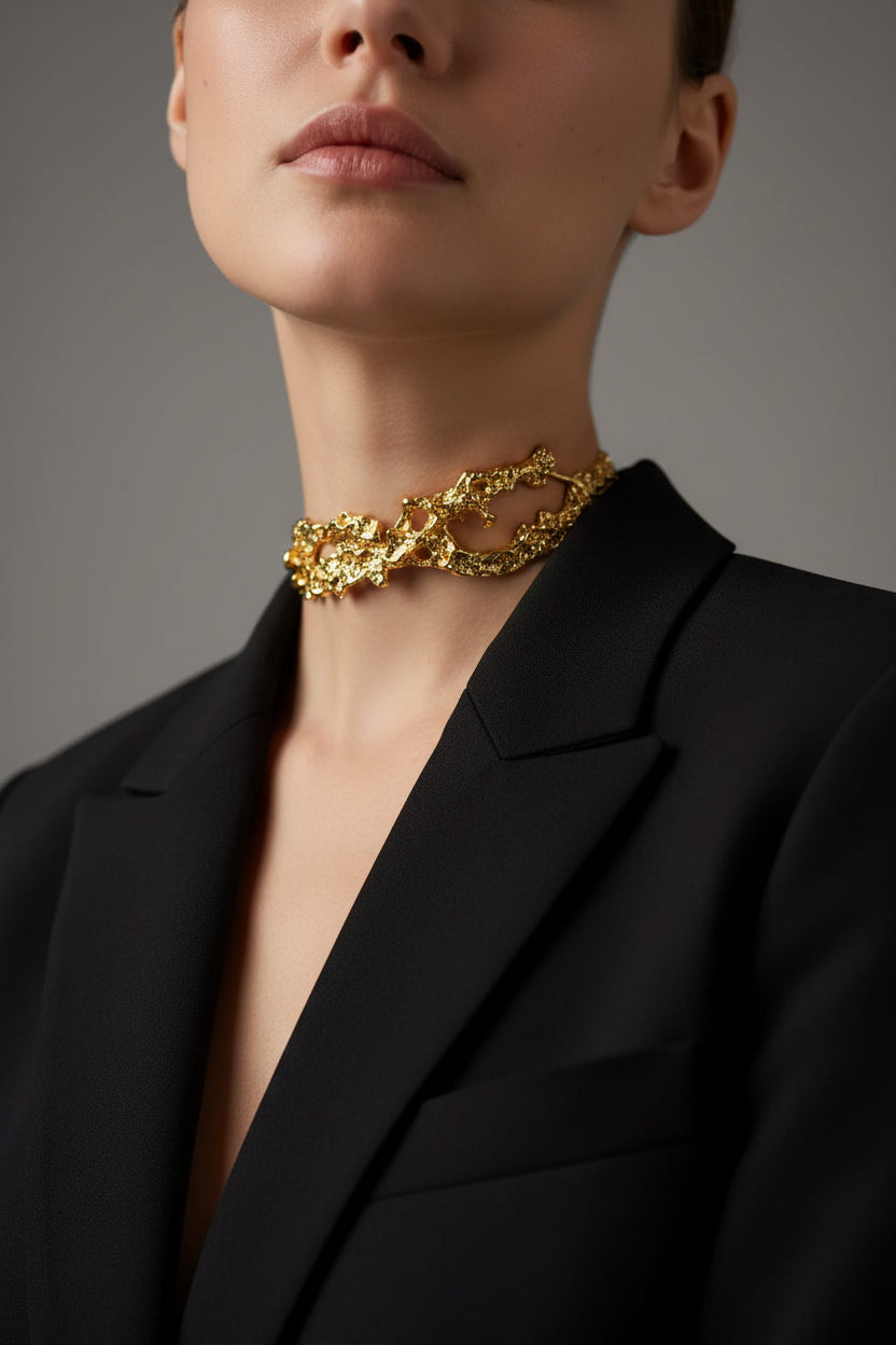 Classic Coral Choker