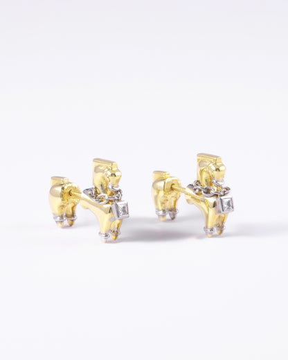Horse Studs Gold