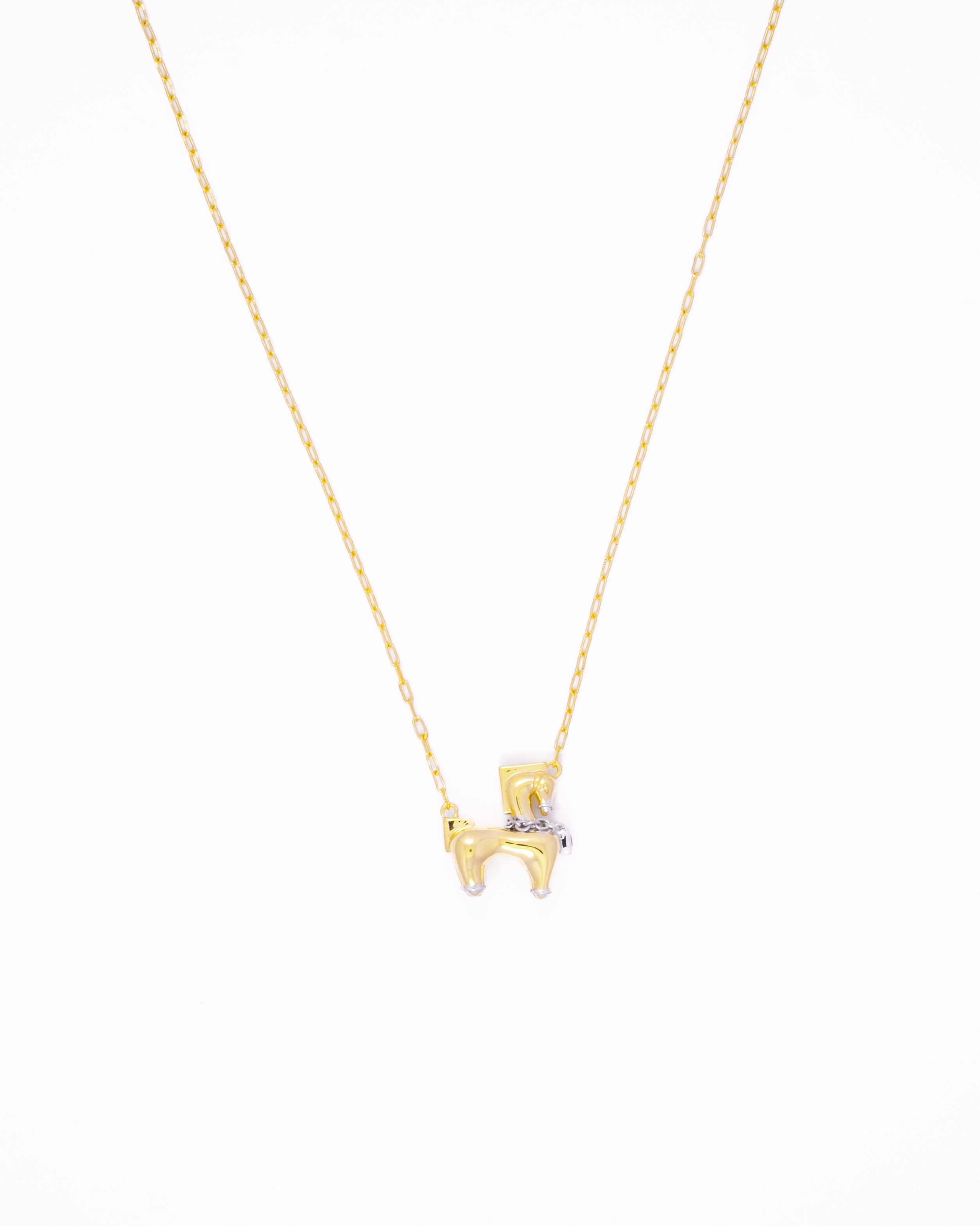 Horse Pendant Gold