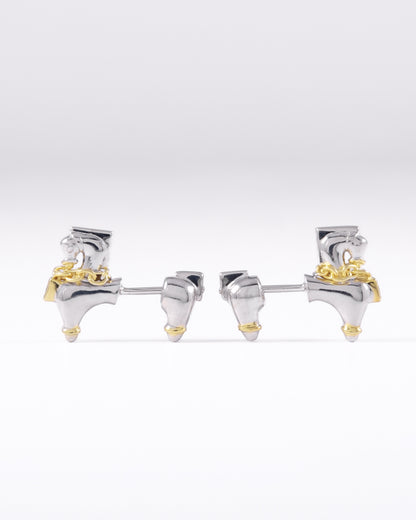 Horse Studs Silver
