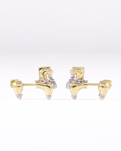 Horse Studs Gold